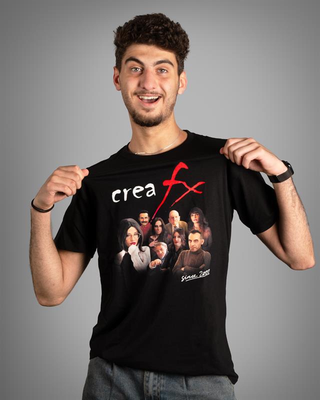 T-SHIRT UNISEX NERA