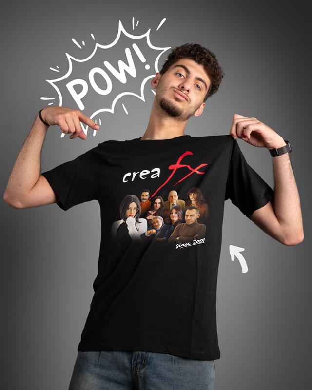 T-SHIRT UNISEX NERA
