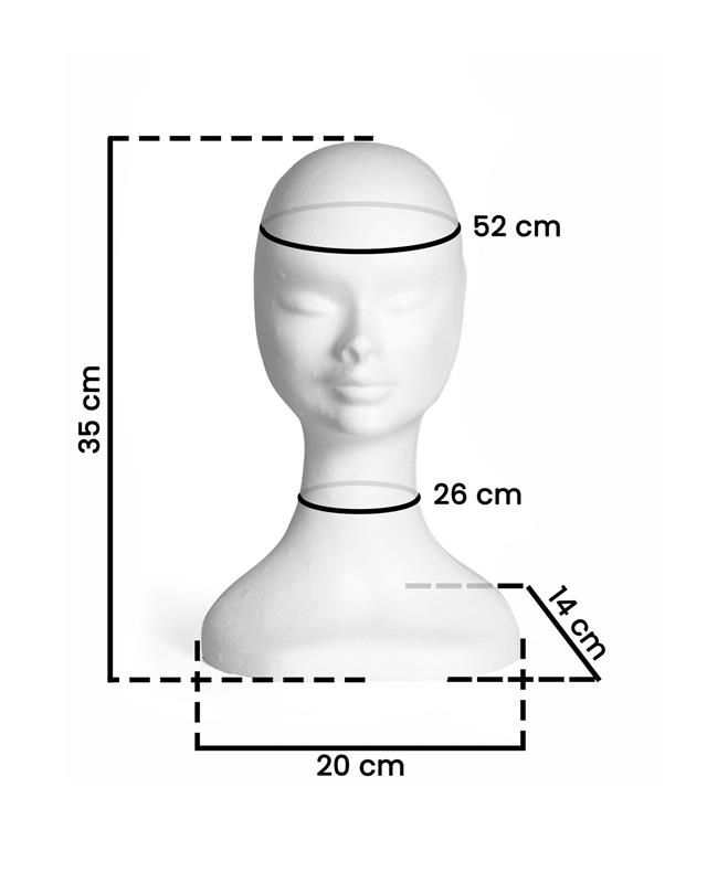 Styrofoam Head