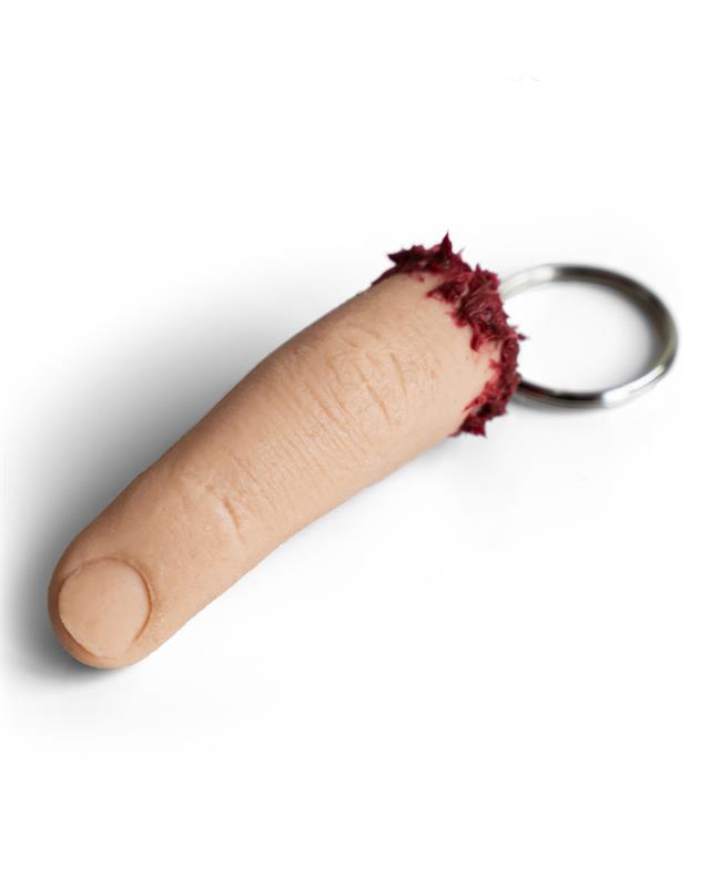 Severed Finger Keychains